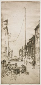 De Mast door James Abbott McNeill Whistler