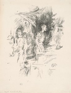 Het verhaal van de oude smid door James Abbott McNeill Whistler