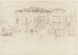 De paleizen, 1879-1880 door James Abbott McNeill Whistler