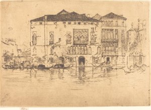 De Paleizen, 1880 door James Abbott McNeill Whistler