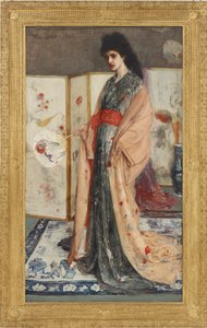 De Prinses uit het Land van Porselein La Princesse du pays de la porcelaine, 1863-1865 door James Abbott McNeill Whistler