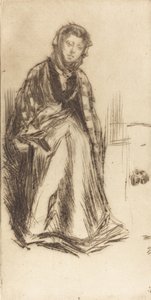 De Schotse weduwe, 1875 door James Abbott McNeill Whistler