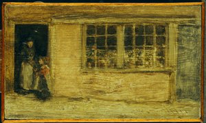 De etalage, c.1885-90 door James Abbott McNeill Whistler