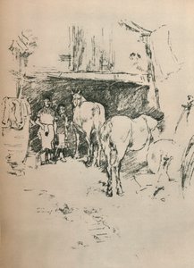 De smidse, 1895 door James Abbott McNeill Whistler