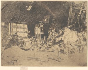 De smederij, 1880