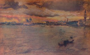 De Storm, Zonsondergang, 1880, 1904 door James Abbott McNeill Whistler