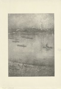 De Theems door James Abbott McNeill Whistler