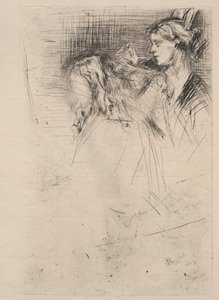 Het toilet, 1863 door James Abbott McNeill Whistler
