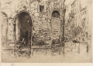 De Twee Deuren, 1879-1880 door James Abbott McNeill Whistler