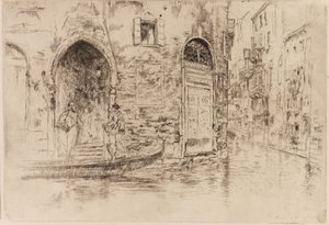 De Twee Deuren door James Abbott McNeill Whistler
