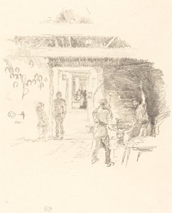 De bandenmaker, 1890 door James Abbott McNeill Whistler