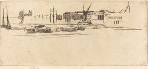 De Witte Toren door James Abbott McNeill Whistler