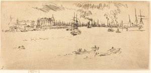 Tilbury door James Abbott McNeill Whistler