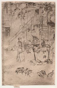 Kalkoenen door James Abbott McNeill Whistler