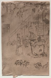 Kalkoenen door James Abbott McNeill Whistler