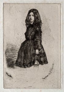 Twaalf Etsen uit de Natuur: Annie, 1858