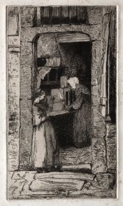 Twaalf etsen uit de natuur: La Marchande de Moutarde, 1858