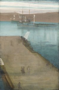 Haven van Valparaiso door James Abbott McNeill Whistler