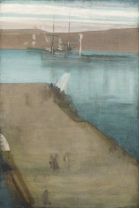 Haven van Valparaiso door James Abbott McNeill Whistler