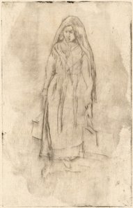 Venetiaanse Waterdrager door James Abbott McNeill Whistler