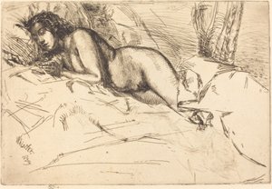 Venus, 1859 door James Abbott McNeill Whistler