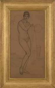 Venus staand naakt, 1869 door James Abbott McNeill Whistler