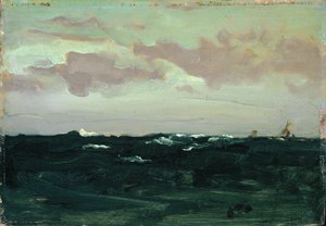 Violet en blauw: Onder de rollers, ca. 1893
