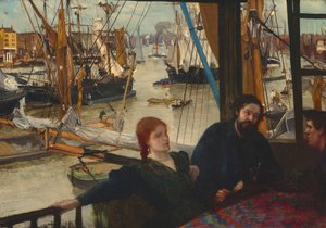 Wapping door James Abbott McNeill Whistler