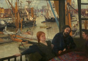 Wapping, 1860-64 door James Abbott McNeill Whistler