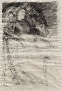 Vermoeid, 1863 door James Abbott McNeill Whistler