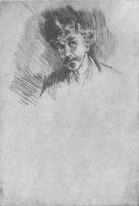 Whistler met de witte lok