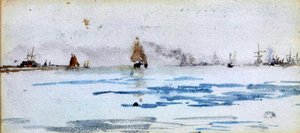 Zuiderzee door James Abbott McNeill Whistler