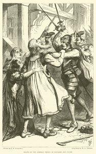 Dood van de Admiraal Prins van Navarra en Condé door James Abbott Pasquier