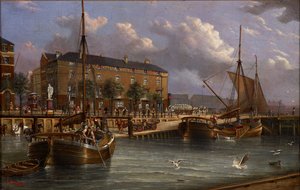Vittoria Hotel, De Pier door James Ashton