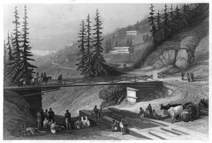 Simla, India, ca. 1860 door James B. Allen