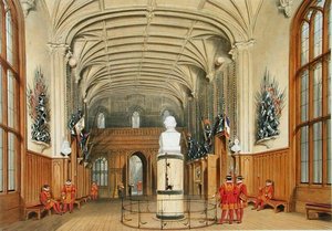 De Wachtkamer, Windsor Castle door James Baker (after) Pyne