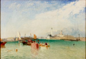 De Haven, Littlehampton, 1851 door James Baker Pyne