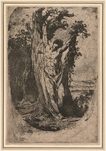 Sint Sebastiaan door James Barry (Irish