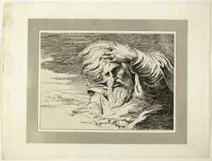 Oosterse patriarch, uit de eerste uitgave van Specimens of Polyautography door James Barry