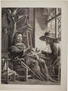 Milton Dicteert aan Ellwood de Quaker