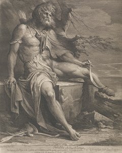 Philoctetes op het eiland Lemnos door James Barry