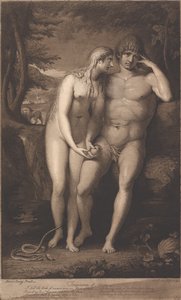 De verzoeking van Adam door James Barry