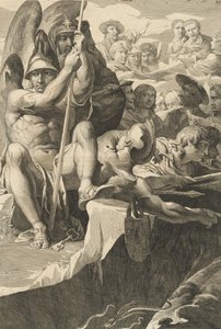 De engelachtige wachters, ca. 1802 door James Barry