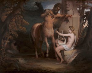 De opvoeding van Achilles [1772, Royal Academy of Arts, Londen, tentoonstellingscatalogus] door James Barry