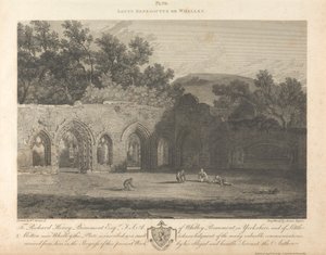 Kloosters van Whalley Abbey door James Basire