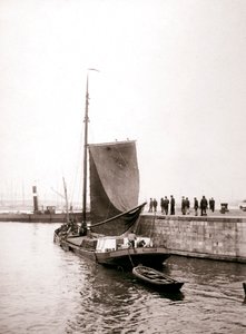 Kanaalboot, Marken Island, Nederland, 1898