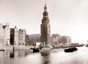 De Montelbaanstoren, Amsterdam, 1898 door James Batkin