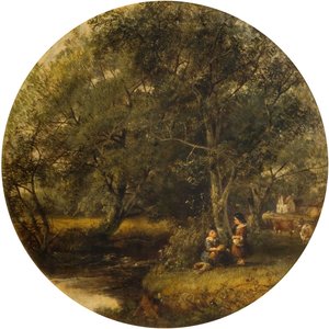 De stroom, 1875 door James Baylis Allen