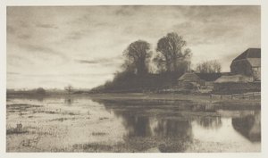 Avond, gedrukt april 1890 door James Booker Blakemore Wellington
