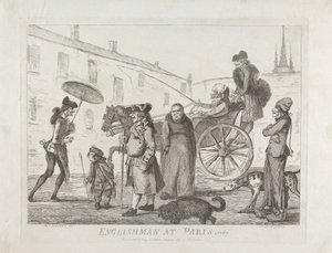Engelsman in Parijs, 1767 door James Bretherton